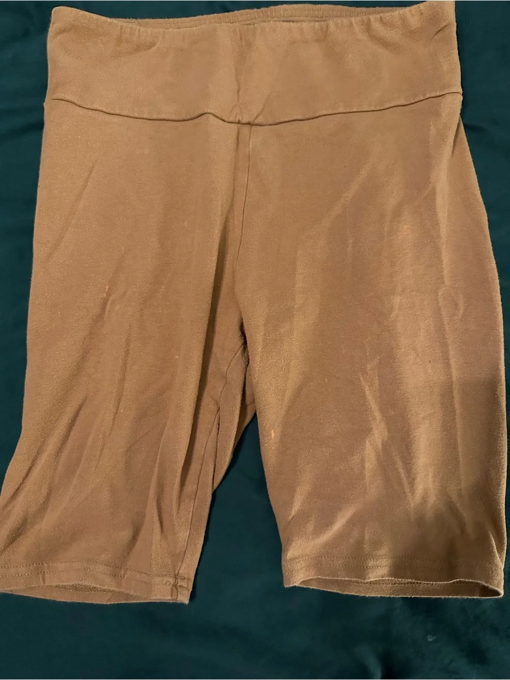 wild fable Camel High-Rise Bike Shorts